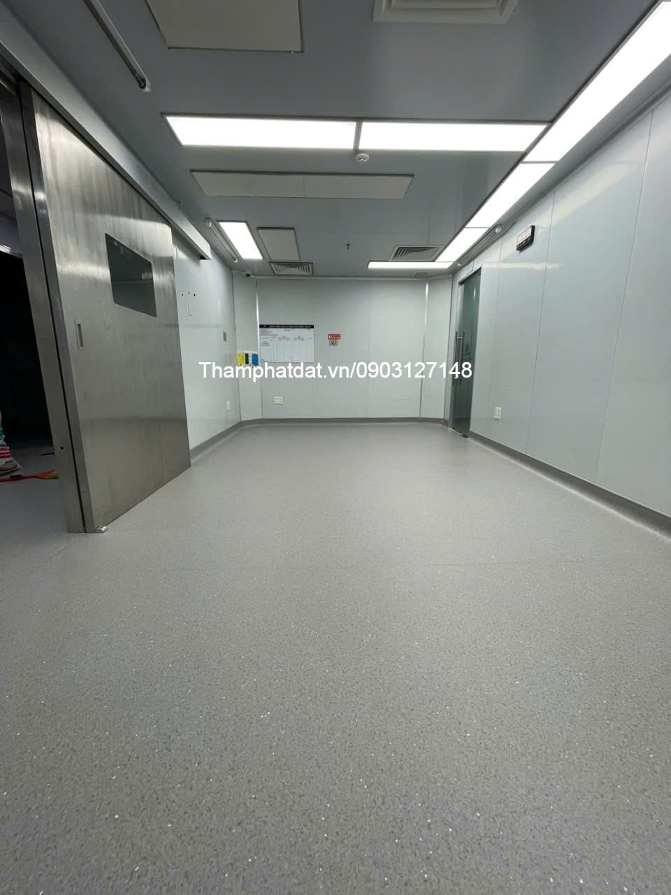 sàn kháng khuẩn y tế tân bình pvc